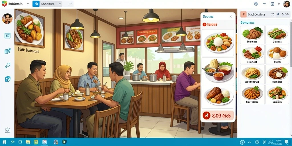 Tampilan antarmuka yang ramah pengguna.