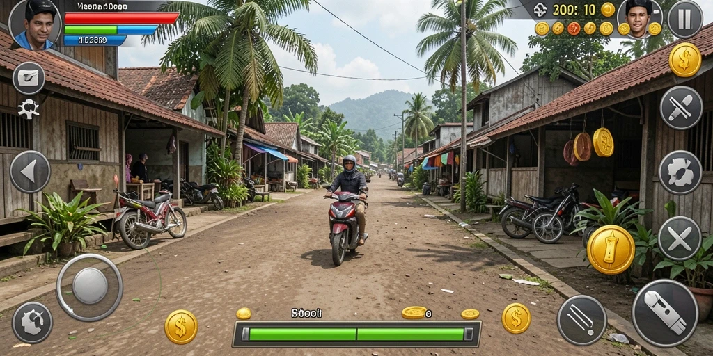 Tangkapan layar menampilkan grafik permainan yang menawan.