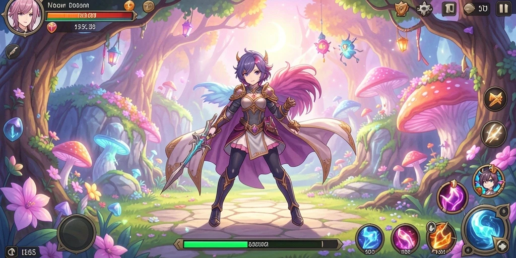 Screenshot menampilkan tampilan awal game IDNSERU yang menarik.