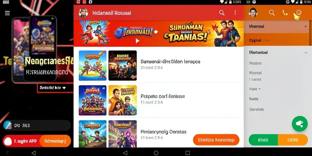 Tampilan antarmuka yang menarik dan mudah digunakan.