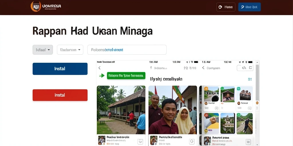 Tampilan antarmuka yang menarik dan user-friendly.