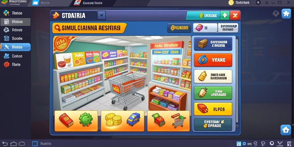 Screenshot menampilkan antarmuka permainan yang menarik.