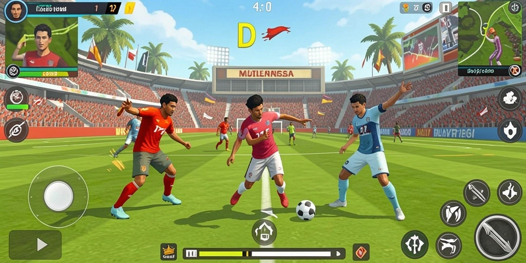 Tampilan utama SPIN707 yang menarik dan mudah dinavigasi.