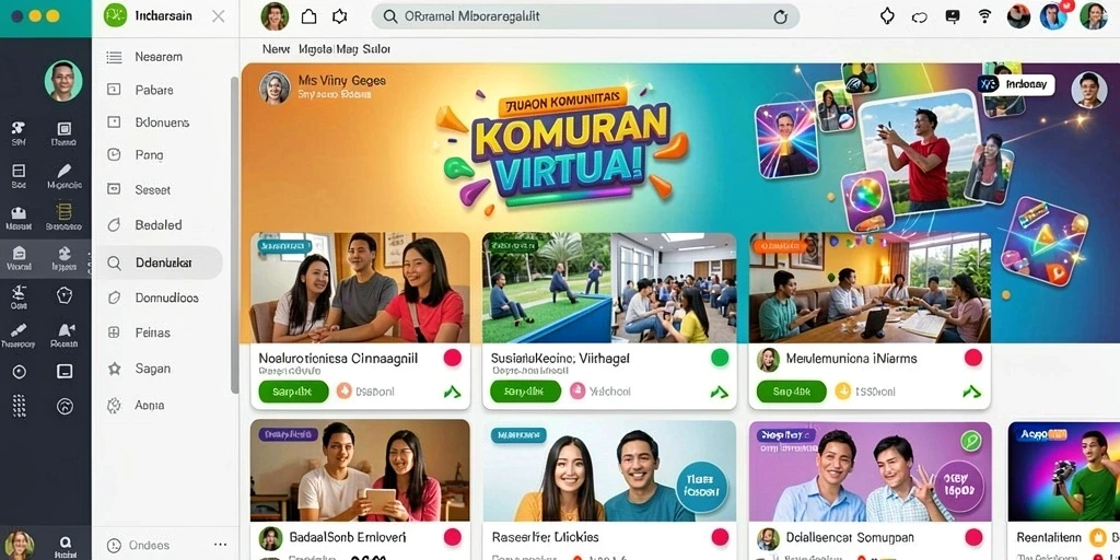 Tampilan antarmuka pengguna yang menarik dan mudah digunakan.