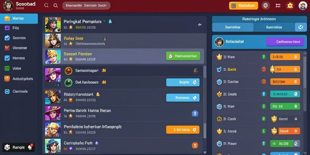 Tampilan antarmuka aplikasi yang rapi dan menarik.